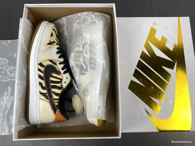 MaikeSneakers Tiger DH6932-100 Year the of OG Air Jordan 1 Low 0524